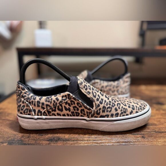 Vans leopard print sneakers size 7.5 - Picture 7 of 12